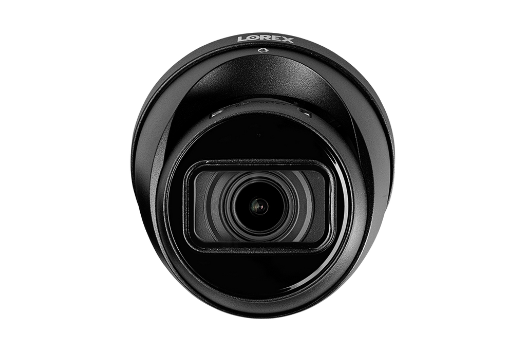Lorex 4K (32 Camera Capable) 6TB Wired NVR System with Nocturnal 3 Smart IP Turret Cameras Featuring Motorized Varifocal Lens and 30FPS Recording