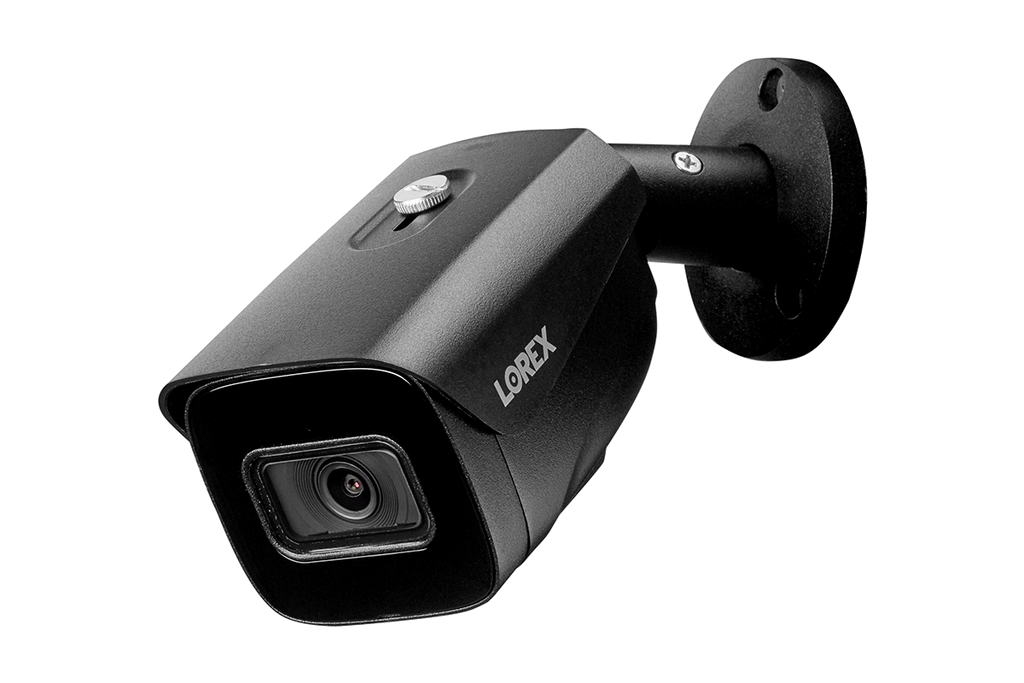 Lorex 4K (32 Camera Capable) 6TB Wired NVR System with Nocturnal 3 Smart IP Bullet Cameras Featuring Listen-In Audio and 30FPS Recording