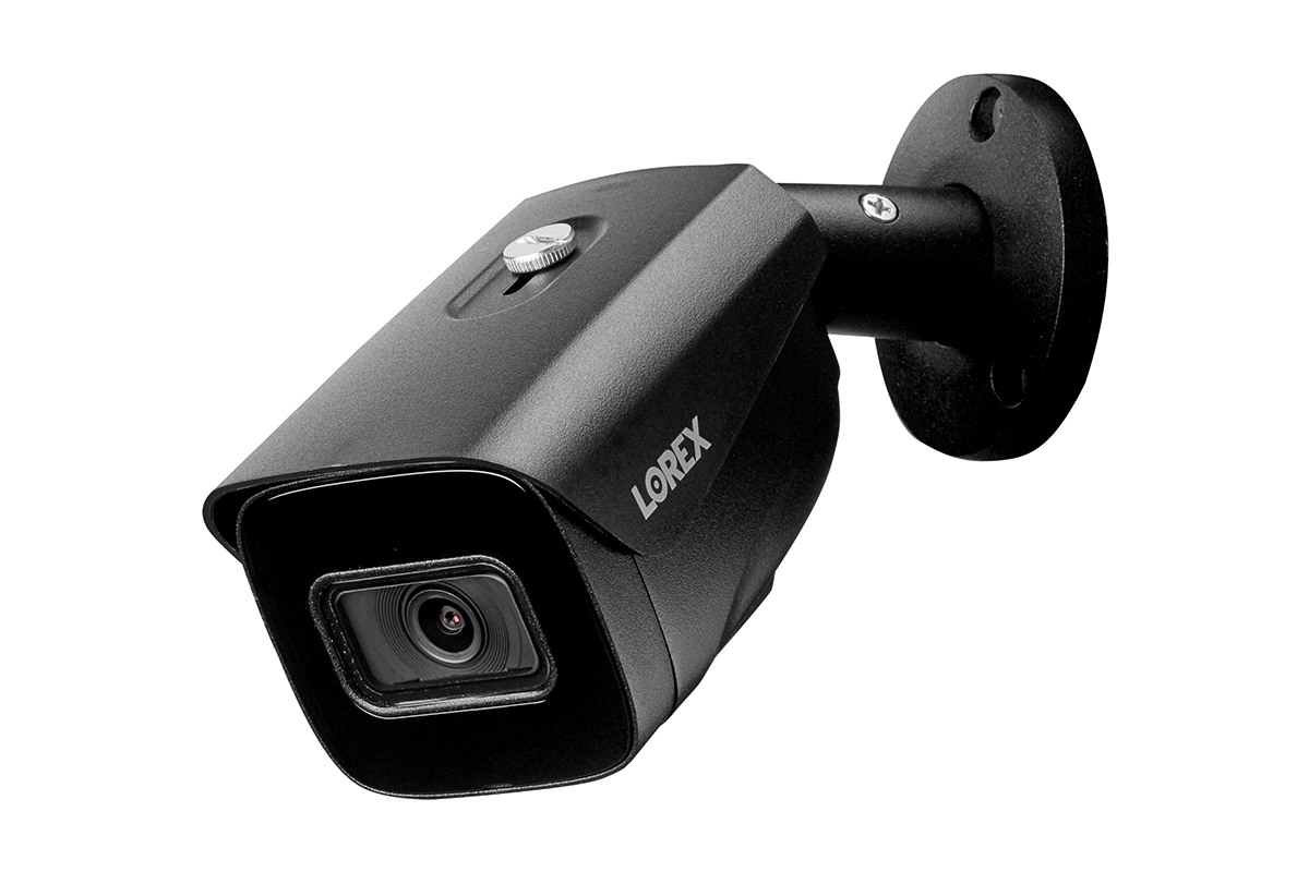 Lorex 4K (32 Camera Capable) 6TB Wired NVR System with Nocturnal 3 Smart IP Bullet Cameras Featuring Listen-In Audio and 30FPS Recording
