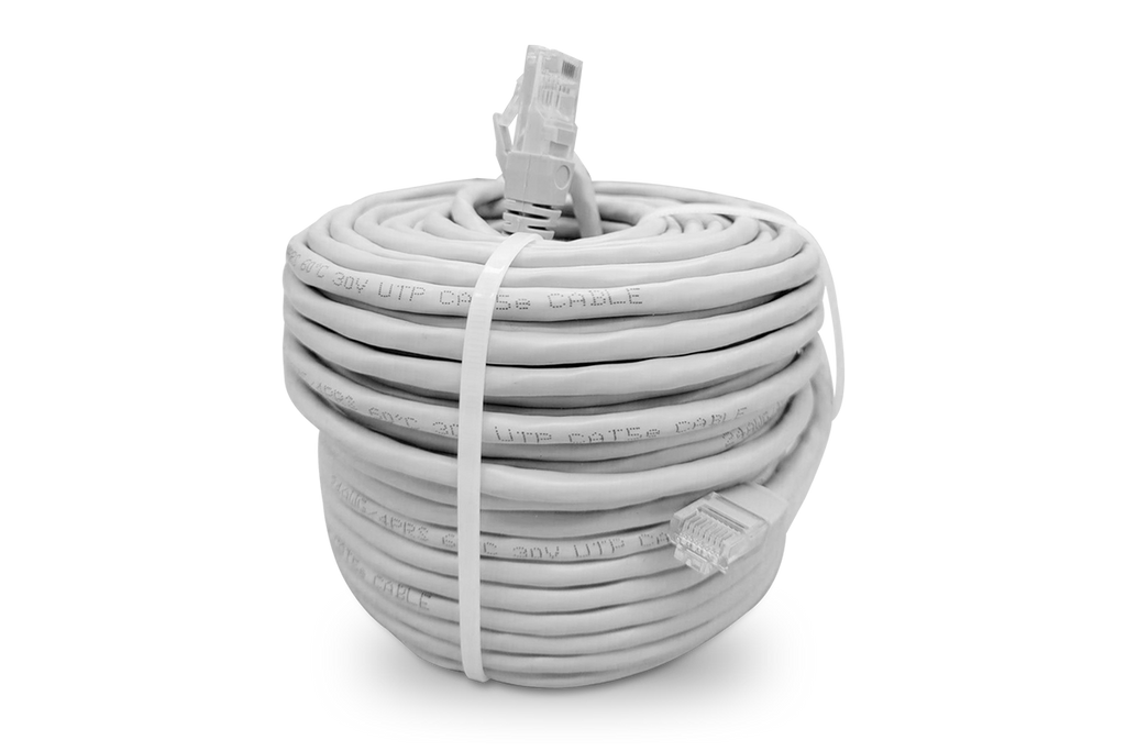 60ft Cat5e Network Ethernet Cable for IP Security Cameras