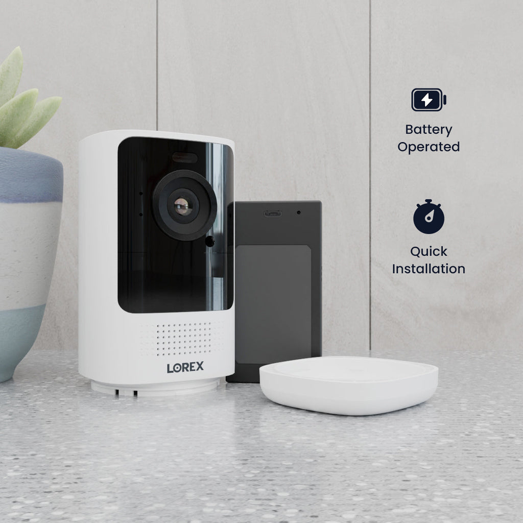 Lorex 4K Spotlight Battery Wi-Fi Security Camera with 7W Solar Panel