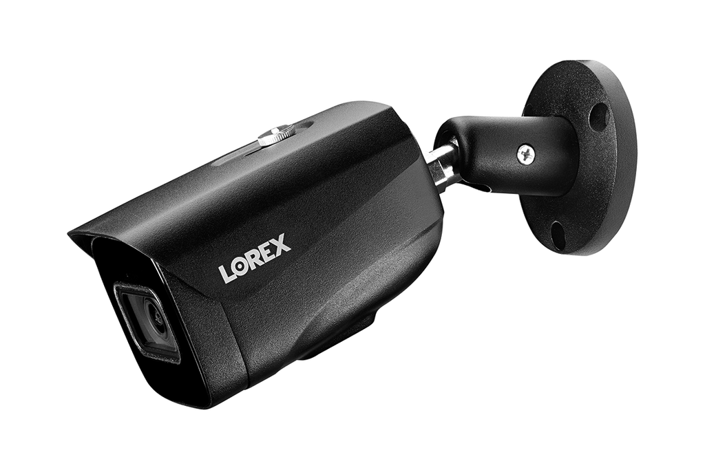 Lorex 4K (16 Camera Capable) 6TB Wired NVR System with Nocturnal 3 Smart IP Bullet Cameras with Listen-In Audio and 30FPS