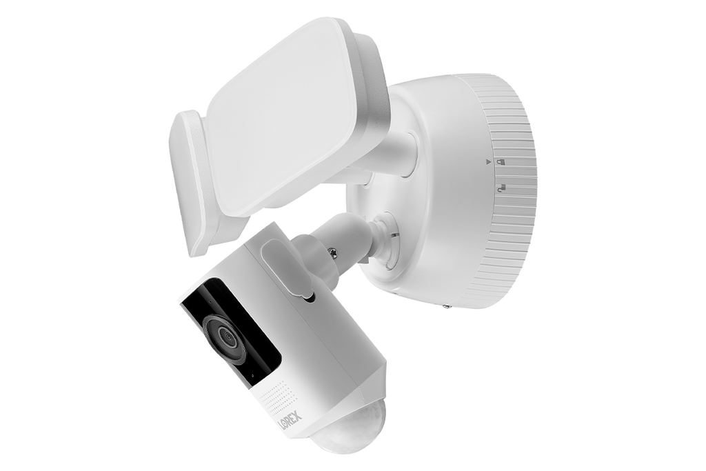Lorex 2K Wired Floodlight Security Camera - White (One Pack) - Amazon