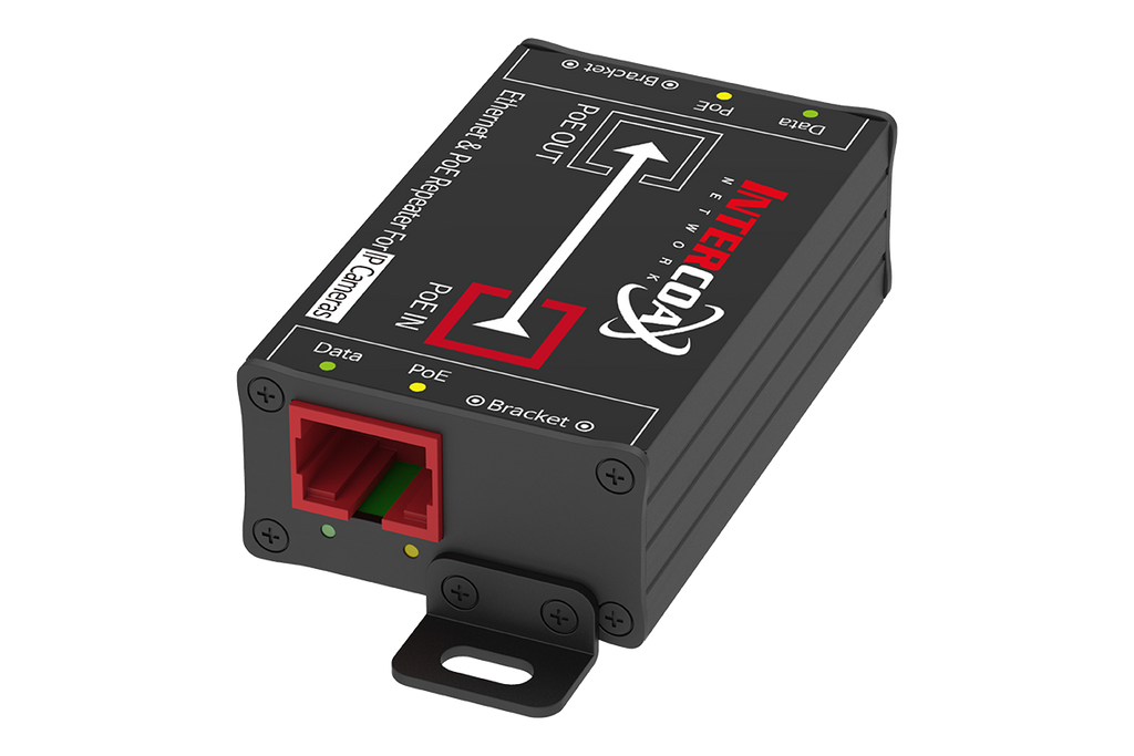 Single Port PoE+ Repeater (200m/600ft PoE Repeater)