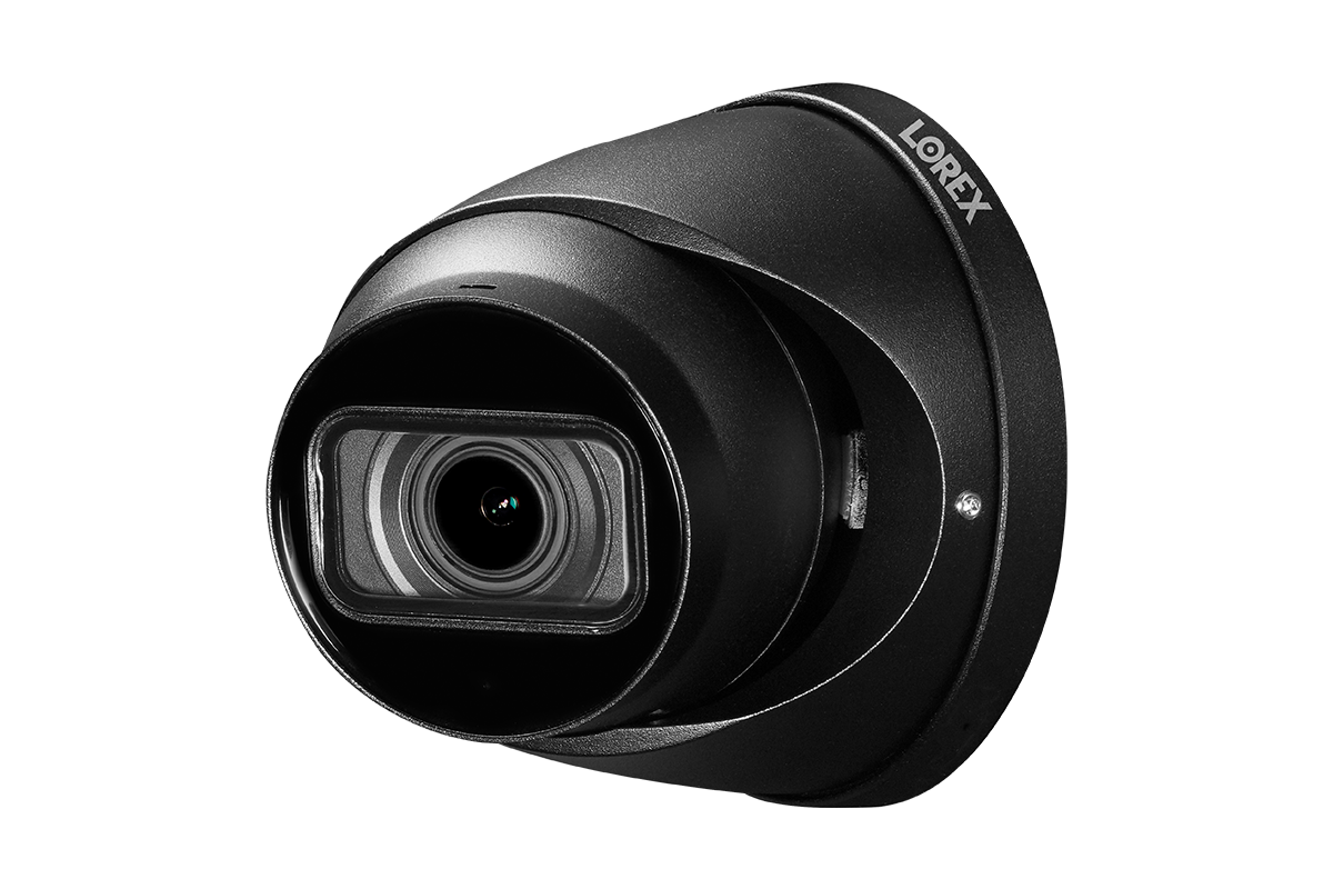 Lorex 4K (32 Camera Capable) 6TB Wired NVR System with Nocturnal 3 Smart IP Turret Cameras Featuring Motorized Varifocal Lens and 30FPS Recording