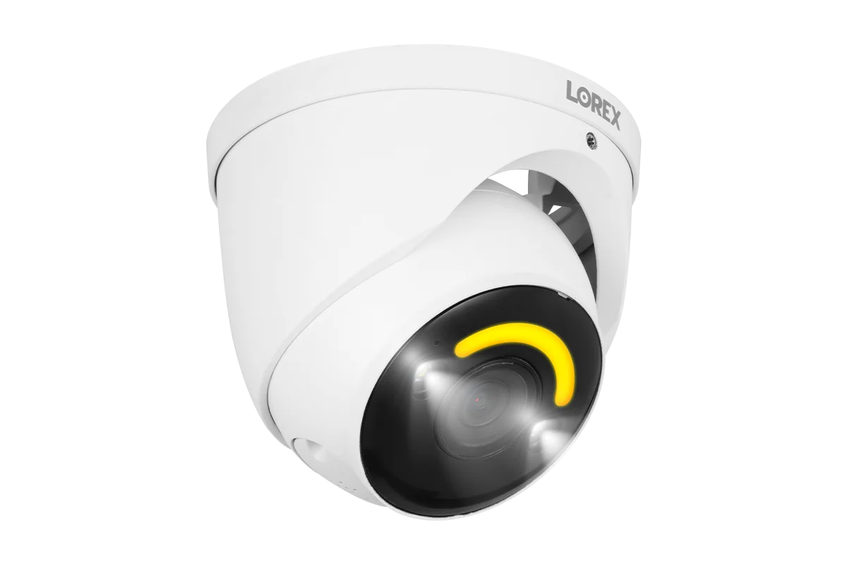 Lorex 4K+ Ultra HD 12MP Smart Security Lighting Deterrence Dome AI PoE IP Wired Camera