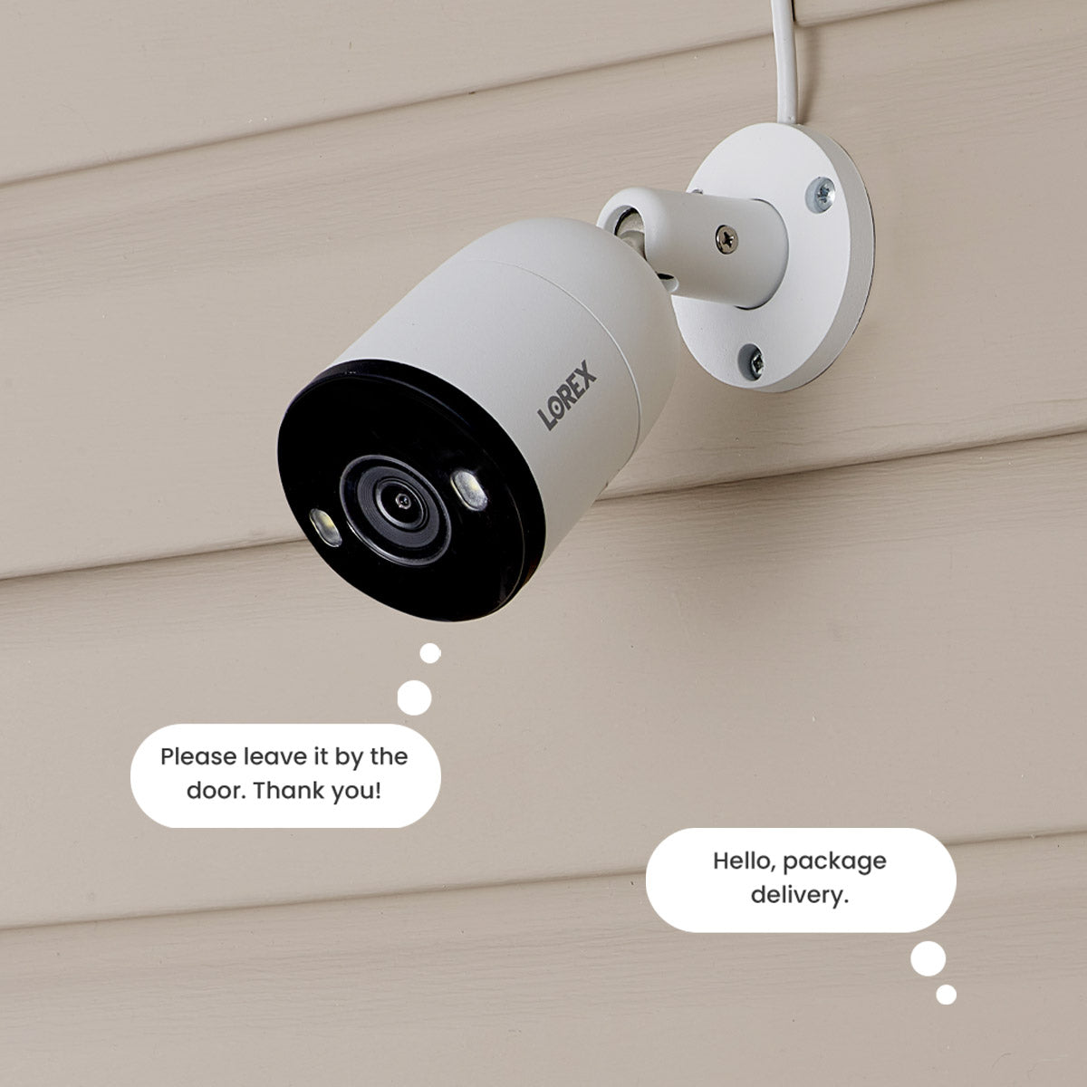Lorex Fusion Series 4K 16 Camera Capable (Wired or Fusion Wi-Fi) 4TB Wired NVR System with H13 Bullet Cameras