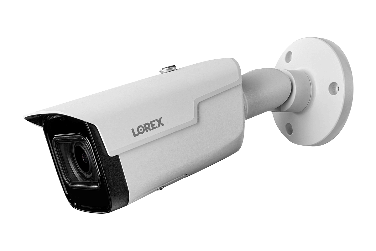 Lorex 4K (16 Camera Capable) 4TB Wired NVR System with Nocturnal 3 Smart IP Bullet Cameras with Motorized Varifocal Lens