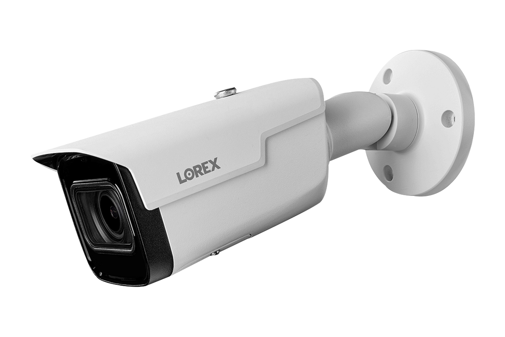Lorex 4K (32 Camera Capable) 6TB Wired NVR System with Nocturnal 3 Smart IP Bullet Cameras Featuring Motorized Varifocal Lens and 30FPS Recording