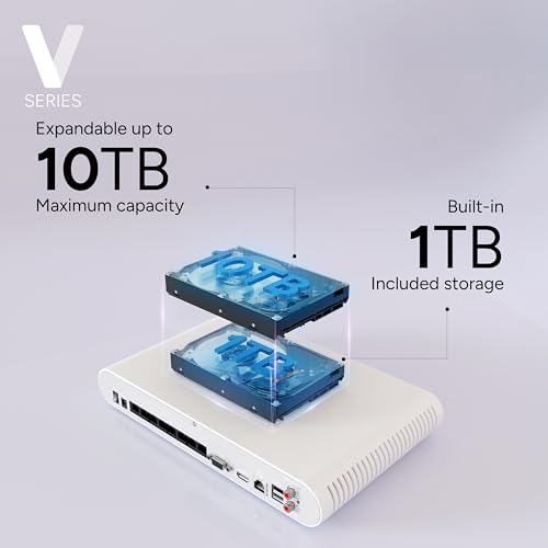 Lorex Connect (New App) | V-Series | 8Ch 4K NVR System | 3 Black IP PoE Cameras