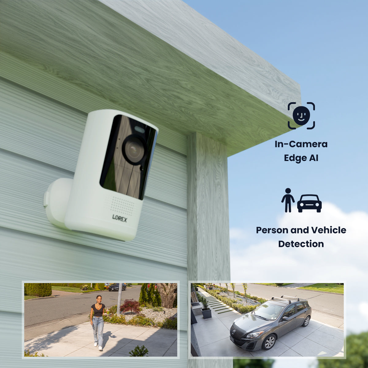 Lorex 4K Spotlight Battery Wi-Fi Security Camera - Open Box