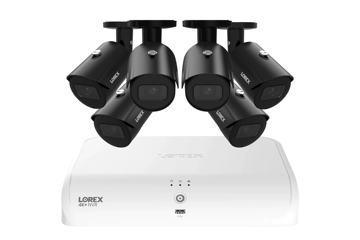 Lorex Fusion Series 4K+ 16 Channel (8 Wired + 8 Fusion Wi-Fi) 2TB Wired System with A14 Wired 4K IP Bullet Cameras
