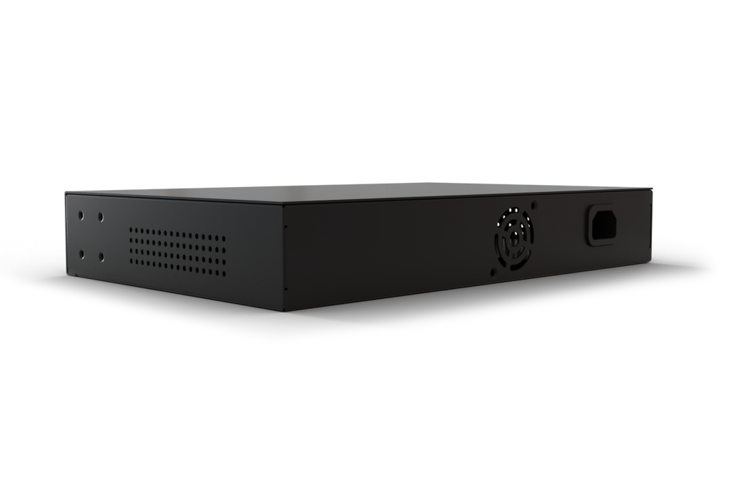 Lorex 16-Port Unmanaged Switch (8-port ePoE and 8-port PoE+) and 250W Power Budget