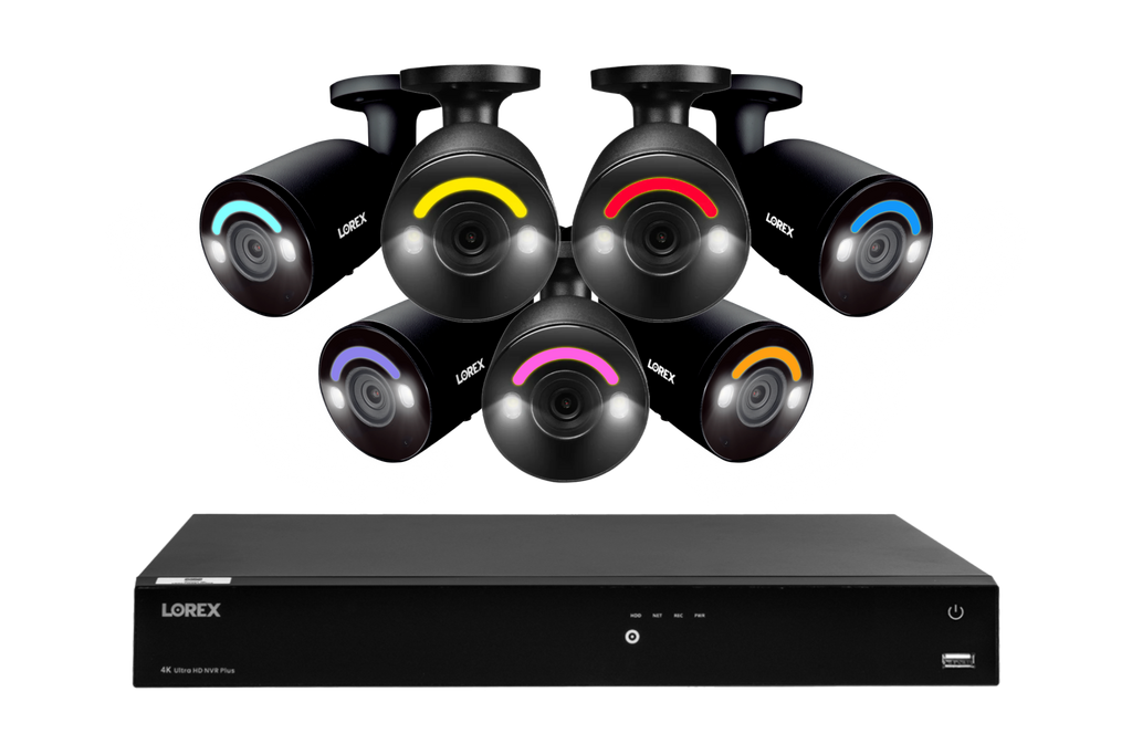 Lorex Fusion 4K 16 Camera Capable (16 Wired or Wi-Fi) 4TB Wired NVR System with Seven H14 IP Bullet Cameras - Amazon