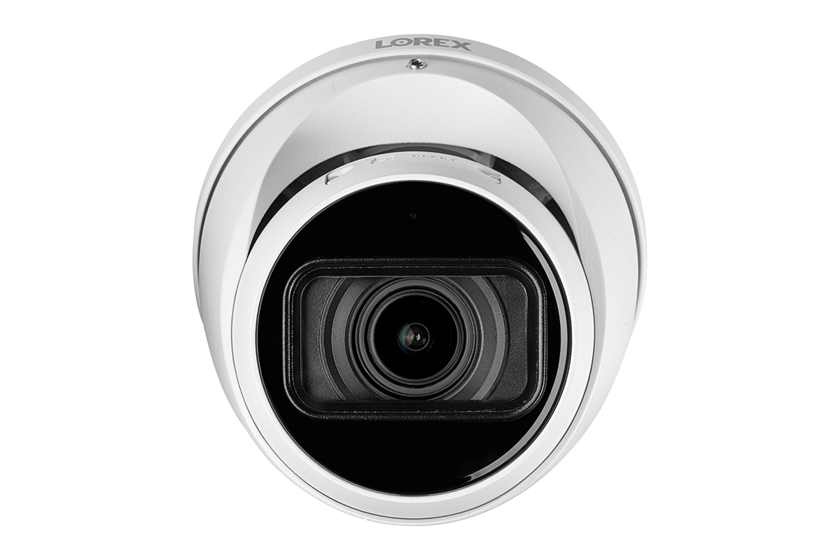Lorex 4K (32 Camera Capable) 6TB Wired NVR System with Nocturnal 3 Smart IP Turret Cameras Featuring Motorized Varifocal Lens and 30FPS Recording