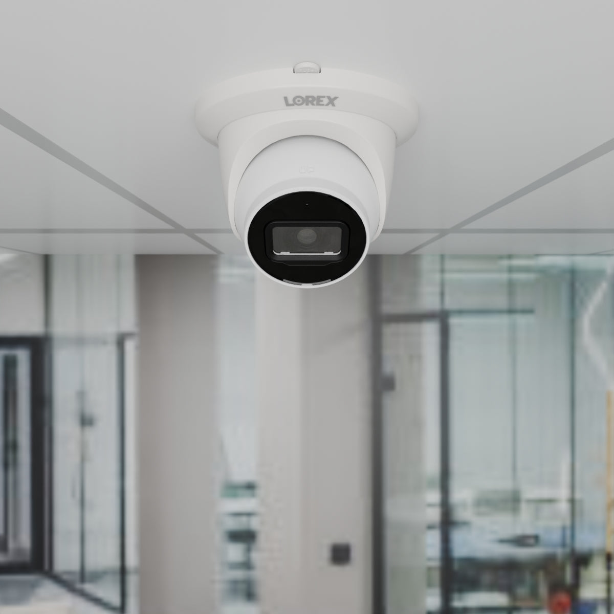Lorex Fusion Series 4K+ 16 Channel (8 Wired + 8 Fusion Wi-Fi) 2TB Wired System with A14 Wired 4K IP Turret Cameras
