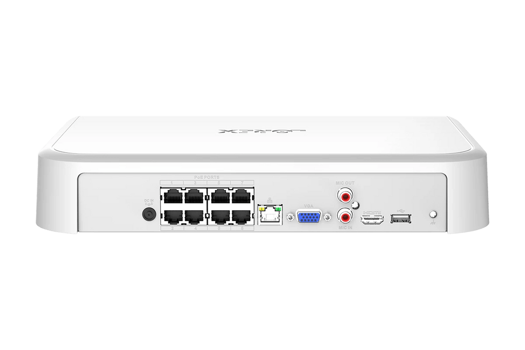 Lorex 4K+ 12MP 16 Camera Capable (8 Wired + 8 Fusion Wi-Fi ) 2TB Wired NVR System with H30 IP Turret Cameras