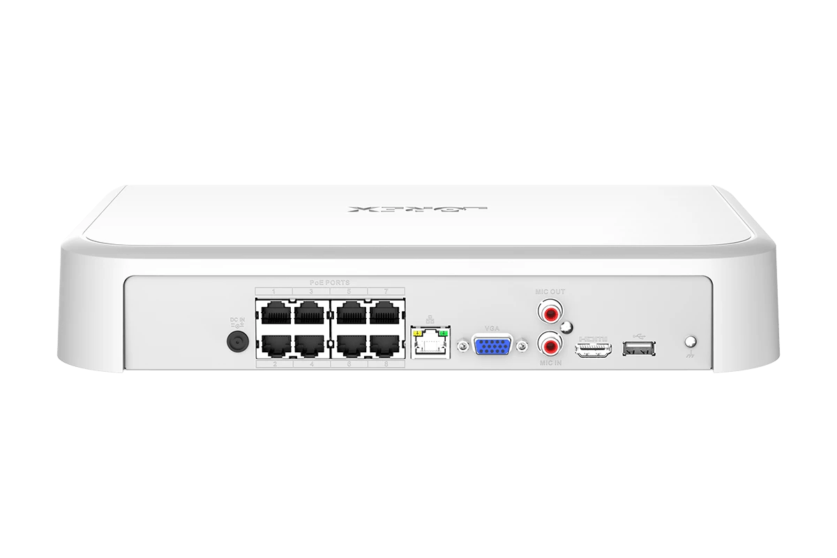 Lorex 4K+ 12MP 16 Camera Capable (8 Wired + 8 Fusion Wi-Fi ) 2TB Wired NVR System with H30 IP Turret Cameras