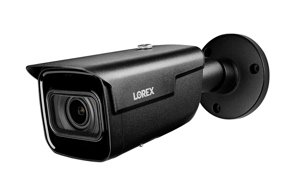 Lorex 4K (32 Camera Capable) 6TB Wired NVR System with Nocturnal 3 Smart IP Bullet Cameras Featuring Motorized Varifocal Lens and 30FPS Recording
