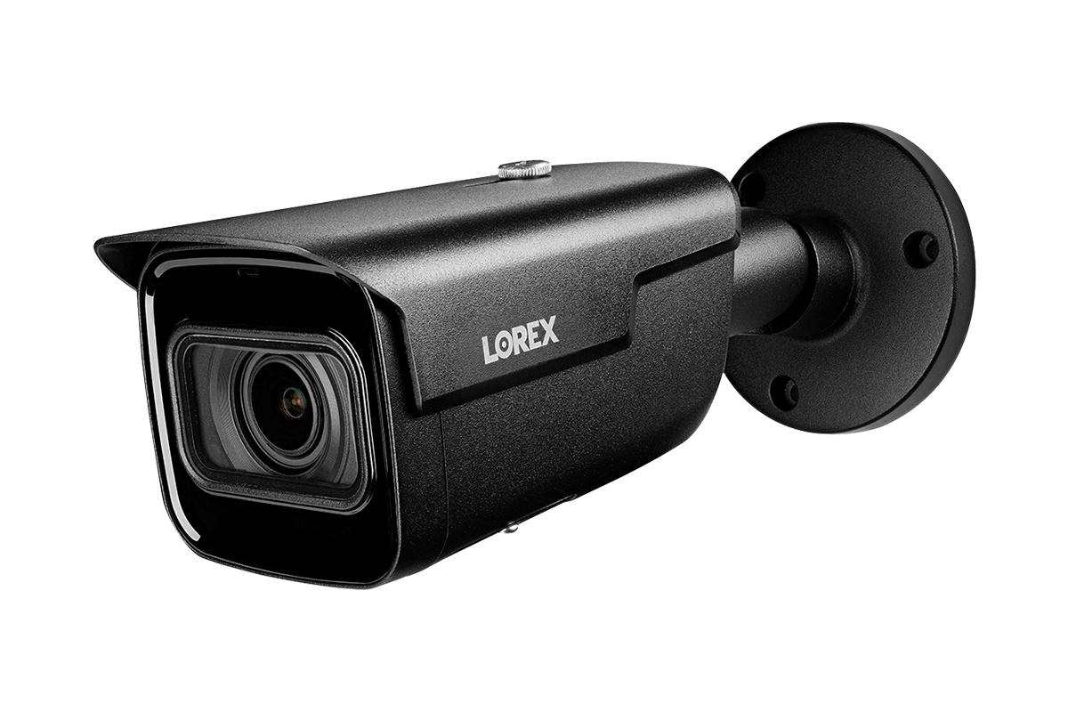 Lorex 4K (32 Camera Capable) 6TB Wired NVR System with Nocturnal 3 Smart IP Bullet Cameras Featuring Motorized Varifocal Lens and 30FPS Recording