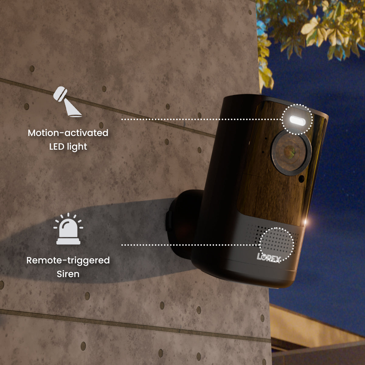 Lorex 4K Spotlight Battery Wi-Fi Security Camera