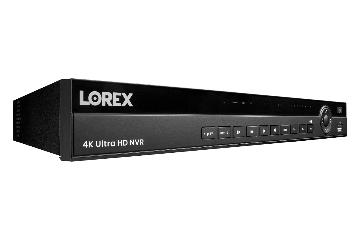 Lorex 4K (32 Camera Capable) Elite Series 6TB NVR with 16 Channel PoE Switch
