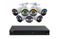 Lorex Fusion Series 4K 16 Camera Capable (Wired or Fusion Wi-Fi) 4TB Wired NVR System with H12 Wired 4K IP Bullet Cameras (Amazon)