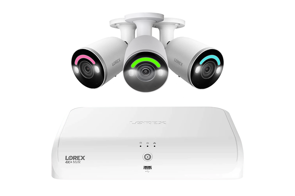 Lorex Fusion Series 4K 16 Channel (8 Wired + 8 Fusion Wi-Fi) 2TB Wired System with H12 Wired 4K IP Bullet Cameras (Amzon)