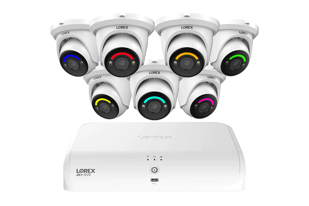 Lorex Fusion Series 4K 16 Channel (8 Wired + 8 Fusion Wi-Fi) 2TB Wired System with H12 Wired 4K IP Dome Cameras (Amazon)