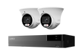 Lorex Connect U Series 4K 8-Channel Wired NVR System with U3 2K+ PoE Turret Cameras - 2TB