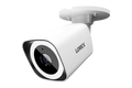 Lorex Connect V3 4K Wired PoE Bullet Camera with Smart Security Lighting - White/Black