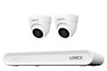Lorex Connect V Series 4K 8-Channel Wired NVR System with V3 4K PoE Turret Cameras - 1TB
