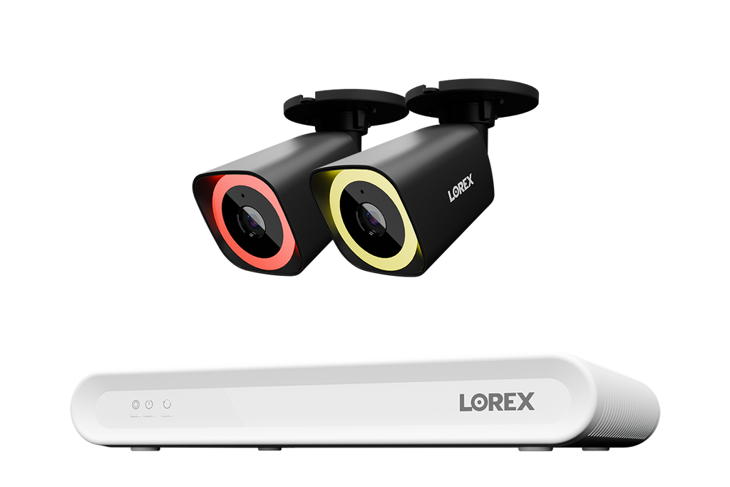 Lorex Connect V Series 4K 8-Channel Wired NVR System with V5 4K PoE Bullet Cameras - 1TB