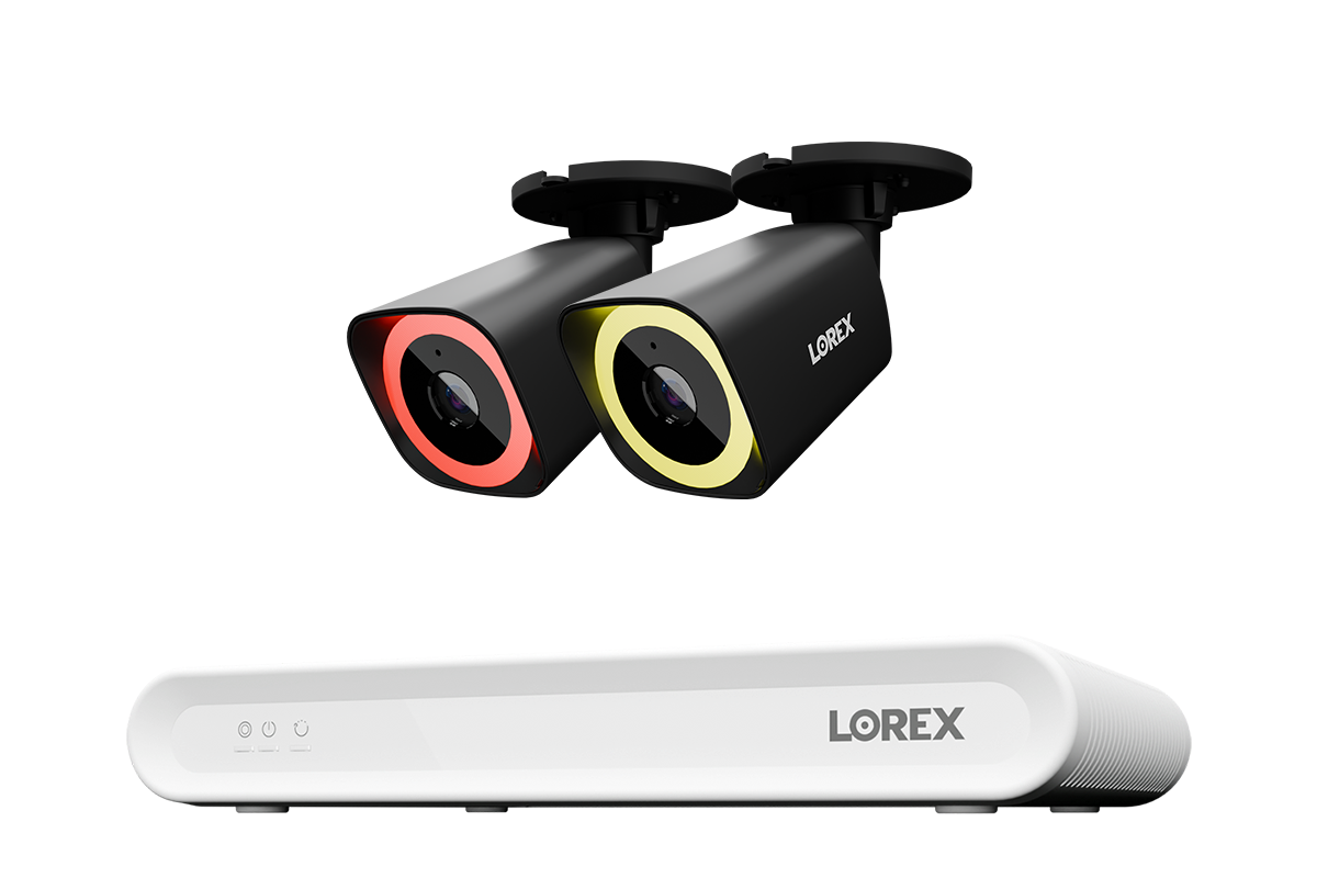 Lorex Connect V Series 4K 8-Channel Wired NVR System with V5 4K PoE Bullet Cameras - 1TB