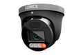Lorex Connect X5 4K PoE Turret Camera with AI Color Night Vision - White/Black