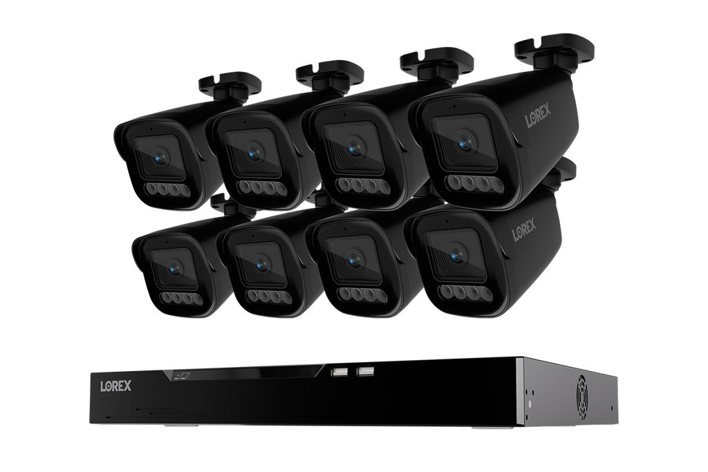 Lorex Connect X Series 4K 16-Channel Wired NVR System with X3 Bullet Security Cameras - 4TB