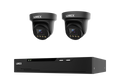 Lorex Connect X Series 4K 8-Channel Wired NVR System with X3 Turret Security Cameras - 2TB