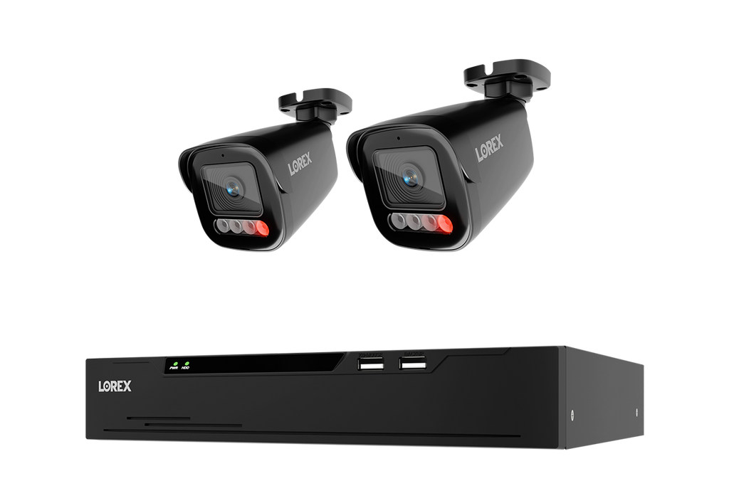 Lorex Connect X Series 4K 8-Channel Wired NVR System with X5 Bullet Security Cameras - 2TB