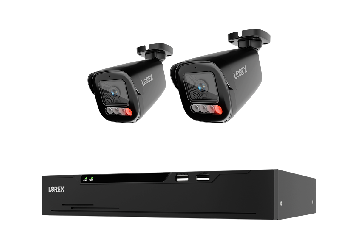 Lorex Connect X Series 4K 8-Channel Wired NVR System with X5 Bullet Security Cameras - 2TB