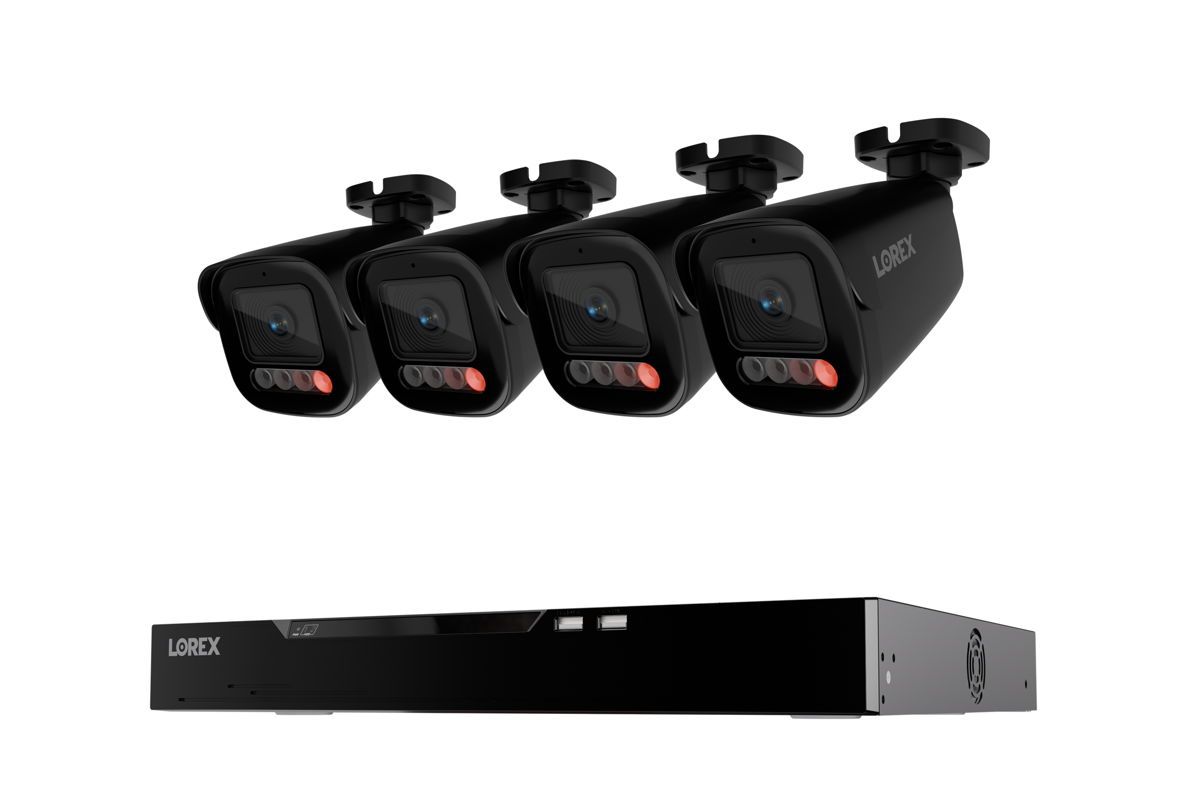 Lorex Connect X Series 4K 16-Channel Wired NVR System with X5 Bullet Security Cameras - 4TB