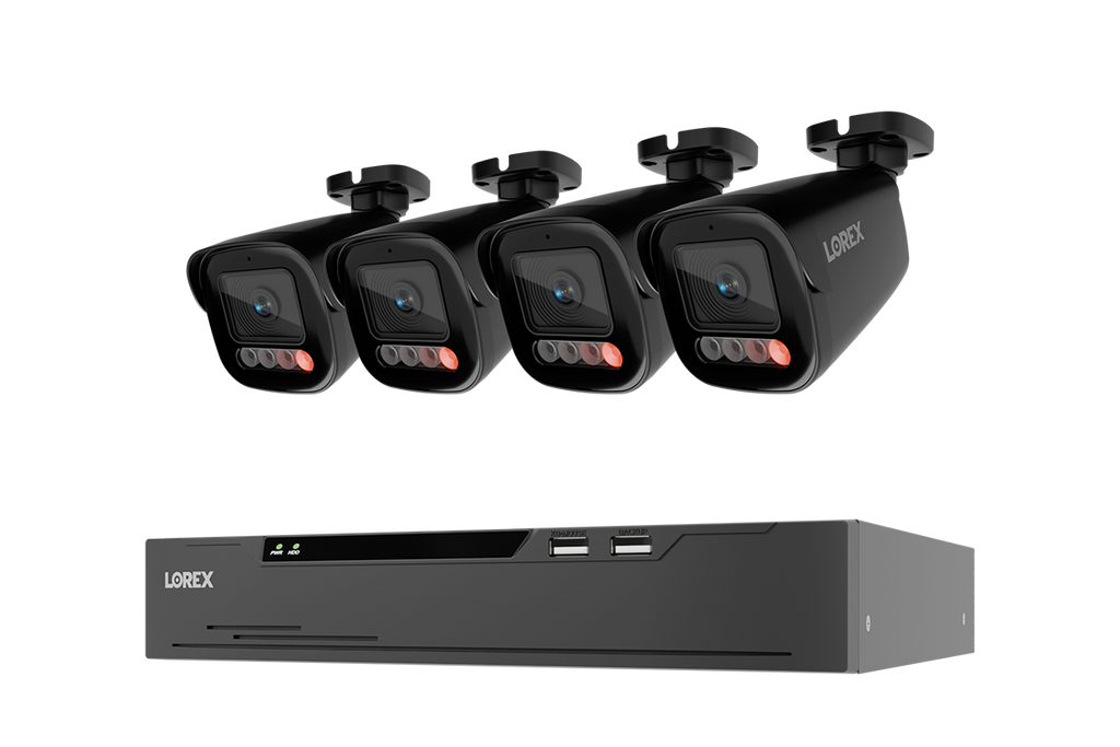 Lorex Connect X Series 4K 8-Channel Wired NVR System with X5 Bullet Security Cameras - 2TB
