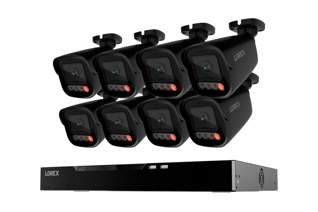 Lorex Connect X Series 4K 16-Channel Wired NVR System with X5 Bullet Security Cameras - 4TB