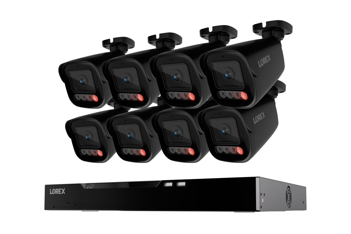 Lorex Connect X Series 4K 16-Channel Wired NVR System with X5 Bullet Security Cameras - 4TB