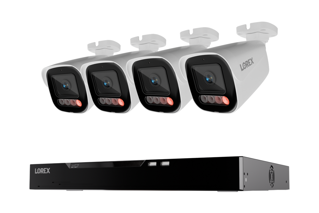 Lorex Connect X Series 4K 16-Channel Wired NVR System with X5 Bullet Security Cameras - 4TB