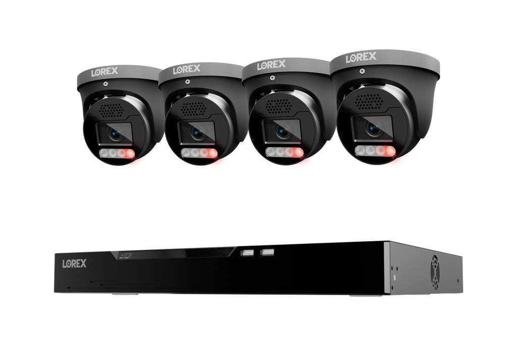 Lorex Connect X Series 4K 16-Channel Wired NVR System with X5 Turret Security Cameras - 4TB