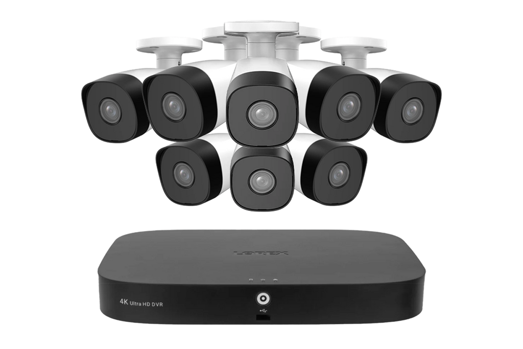 Lorex Classic Fusion Series 4K 20-Channel (16 Wired + 4 Fusion Wi-Fi) 1TB DVR Wired System with 1080p Analog Bullet Security Cameras