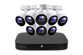 Lorex Classic Fusion 4K 20-Channel (16 Wired + 4 Wi-Fi) 1TB Wired DVR System with Active Deterrence Bullet Cameras