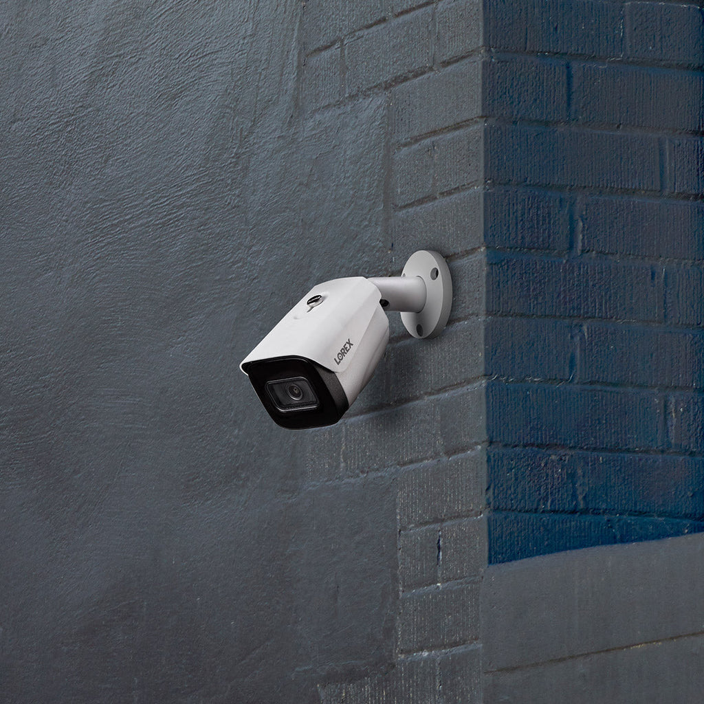 Lorex 4K 4TB Wired NVR System with Five Nocturnal 3 Bullet Cameras, Four Nocturnal 3 Turret Cameras and Two 4K Pan-Tilt-Zoom Cameras