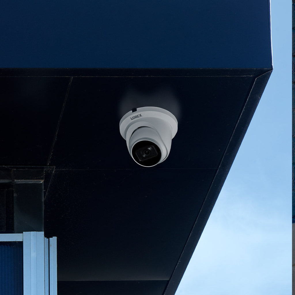 Lorex 4K 4TB Wired NVR System with Five Nocturnal 3 Bullet Cameras, Four Nocturnal 3 Turret Cameras and Two 4K Pan-Tilt-Zoom Cameras