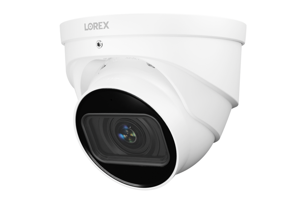 Nocturnal Series N4 Lite 4K IP Wired Turret Security Camera with Motorized Varifocal Lens, Real-Time 30FPS Recording